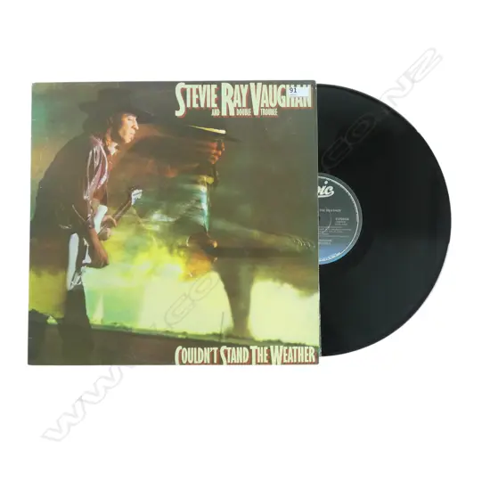 STEVIE RAY VAUGHAN AND DOUBLE TROUBLE 'COULDNT STAND THE WEATHER' ELPS-4438 